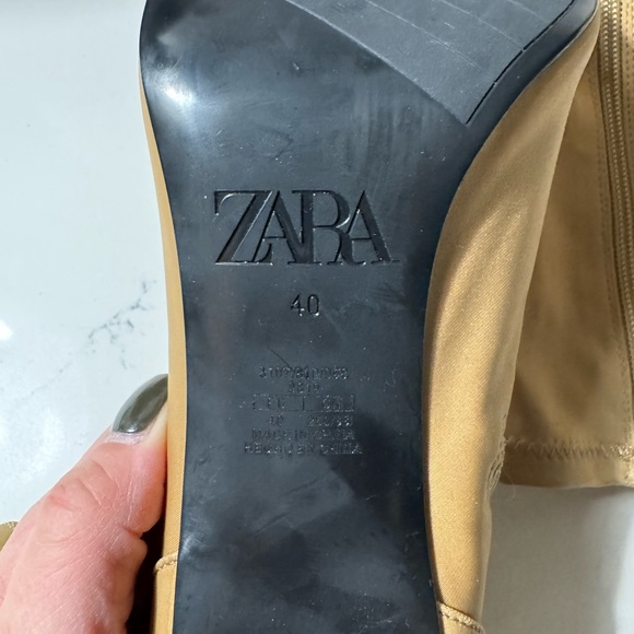 Zara Stretch Fabric Boot - Picture 9 of 11